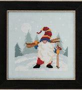 Mill Hill Skiing Gnome #MH17-2011 Gnome Quartet Kit